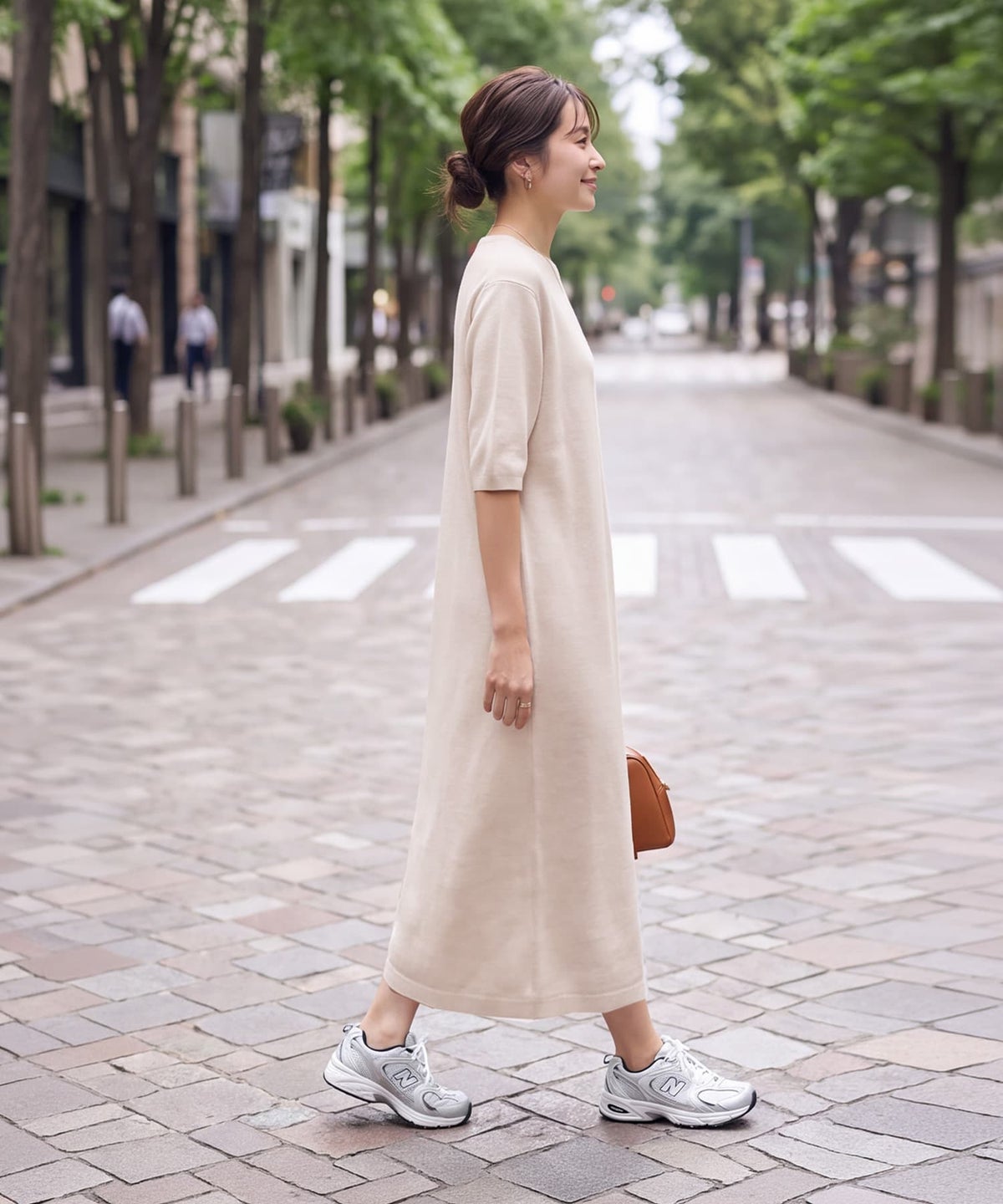 着用イメージ 163cm ナチュラル