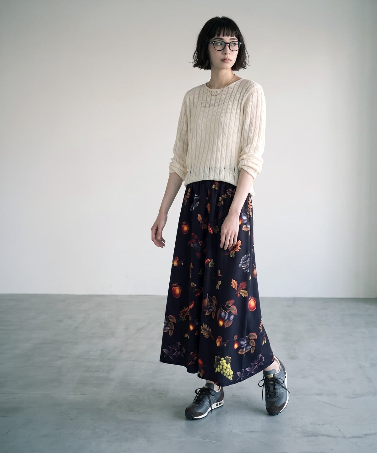 着用イメージ 170cm ブラック