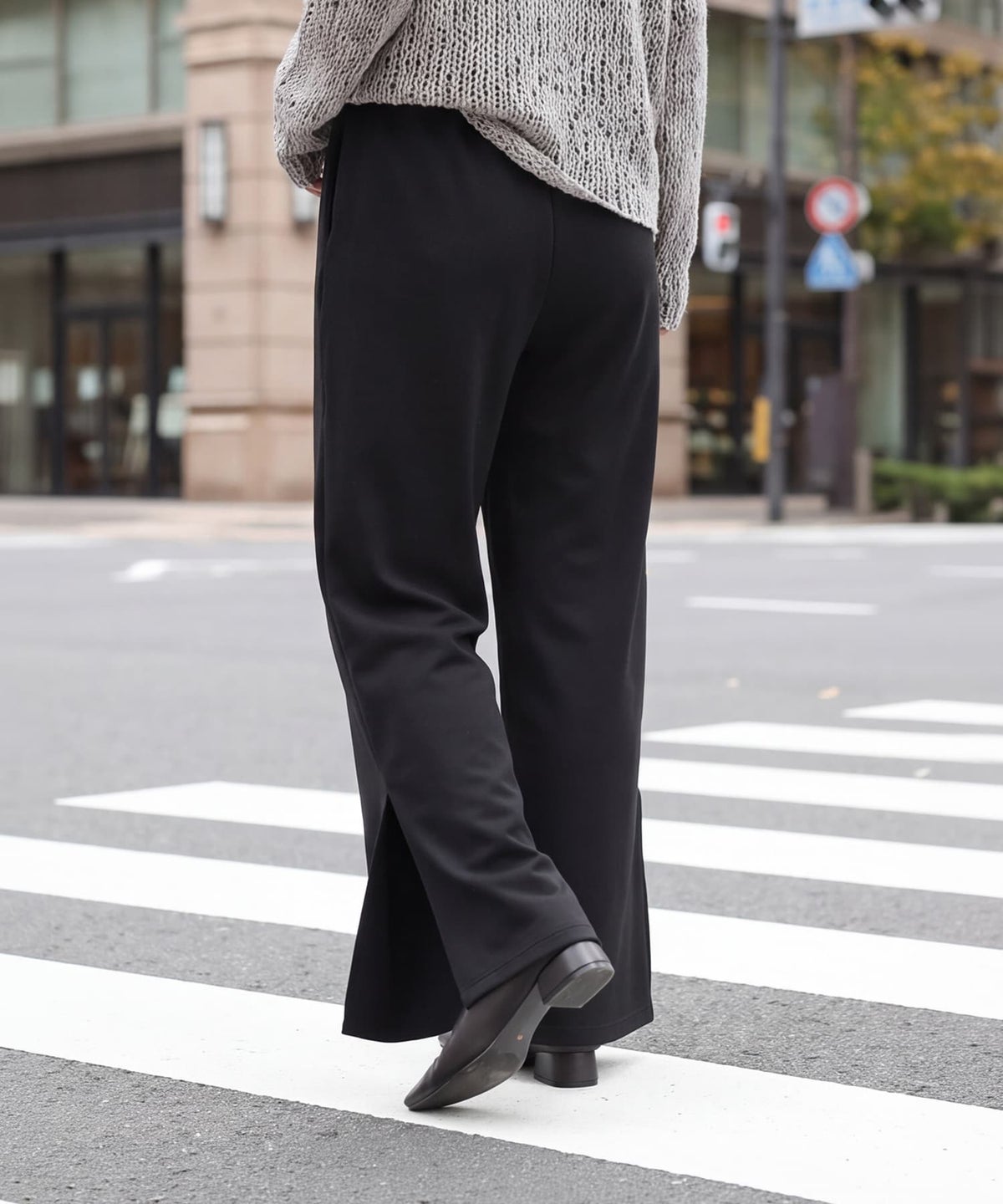 着用イメージ 163cm ブラック 01