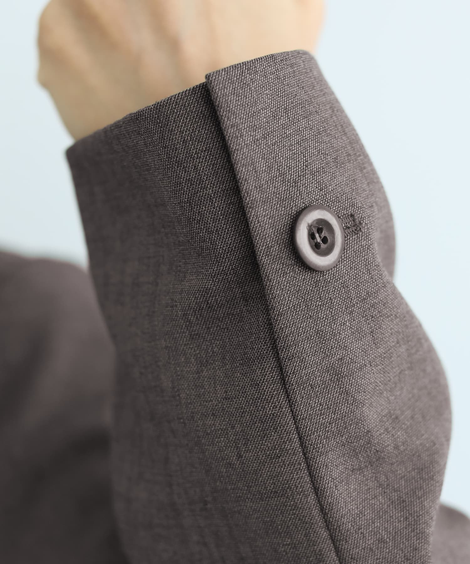 LUXE】2ボタンシングルノーカラージャケット | おしゃれな大人