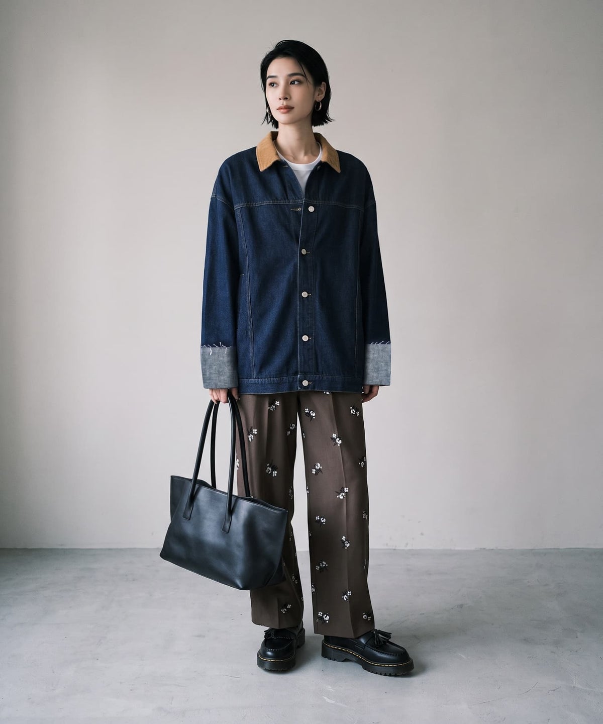 着用イメージ 170cm インディゴ