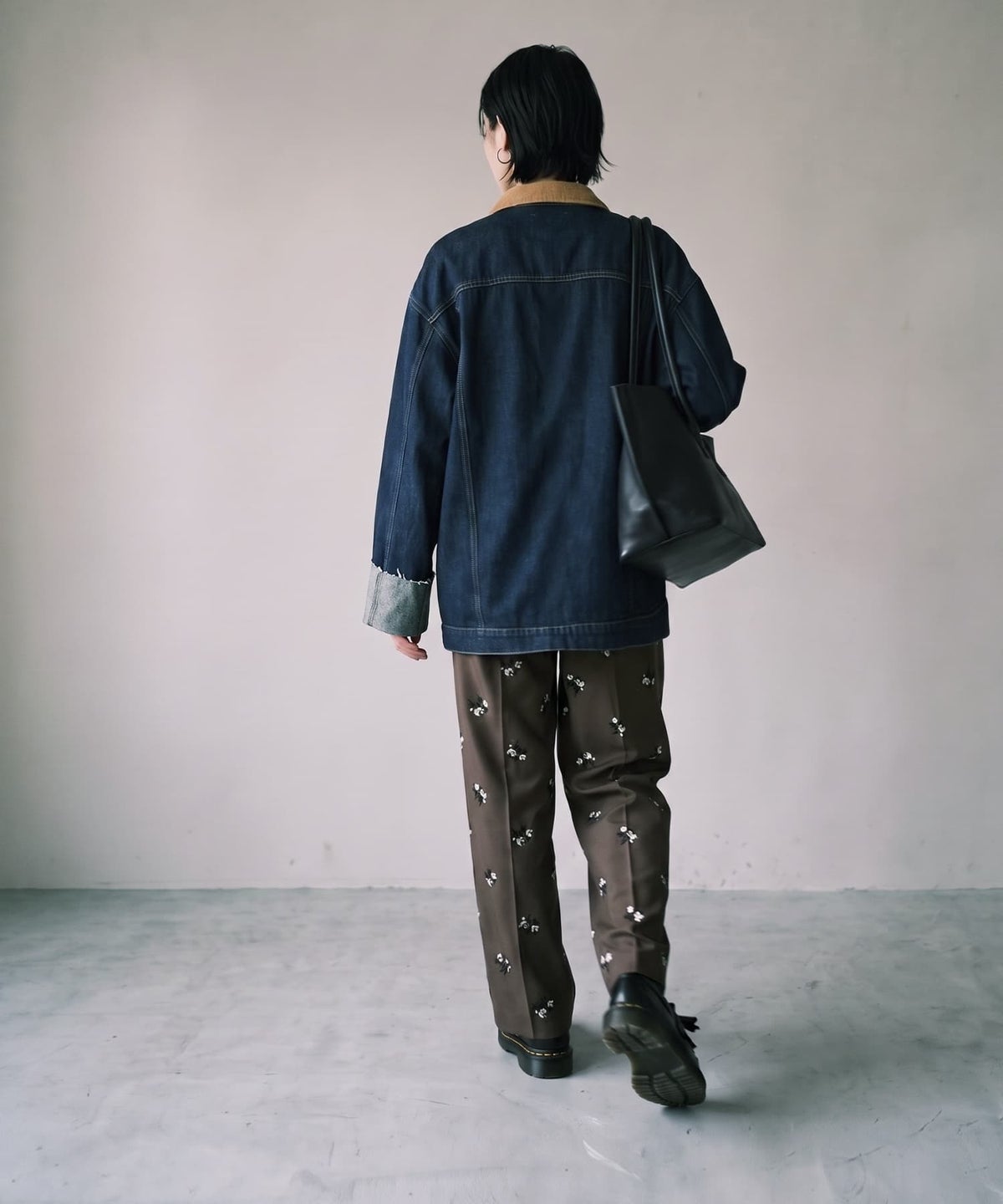 着用イメージ 170cm インディゴ