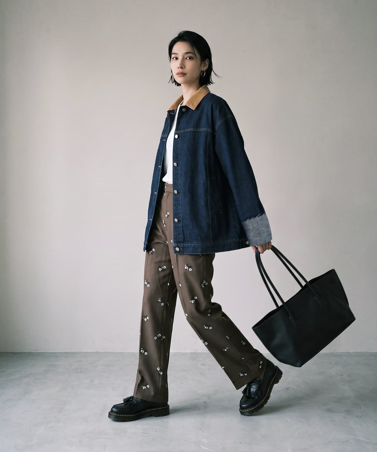 着用イメージ 170cm インディゴ