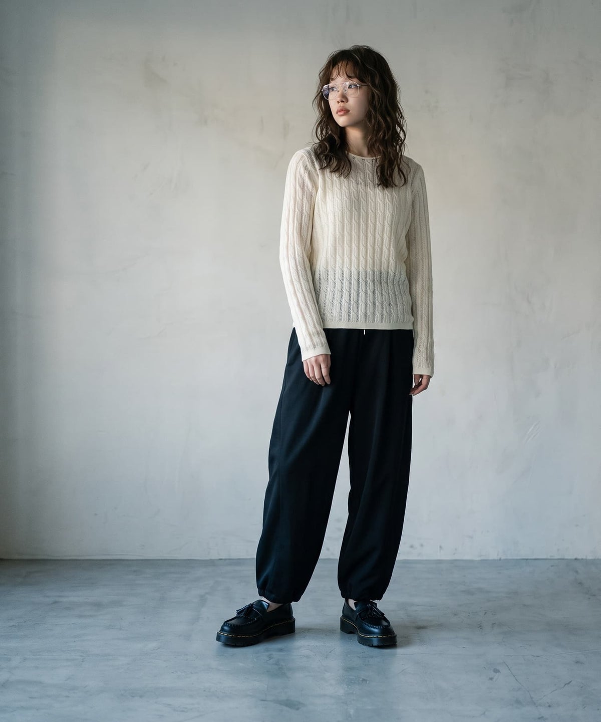 着用イメージ 170cm ブラック