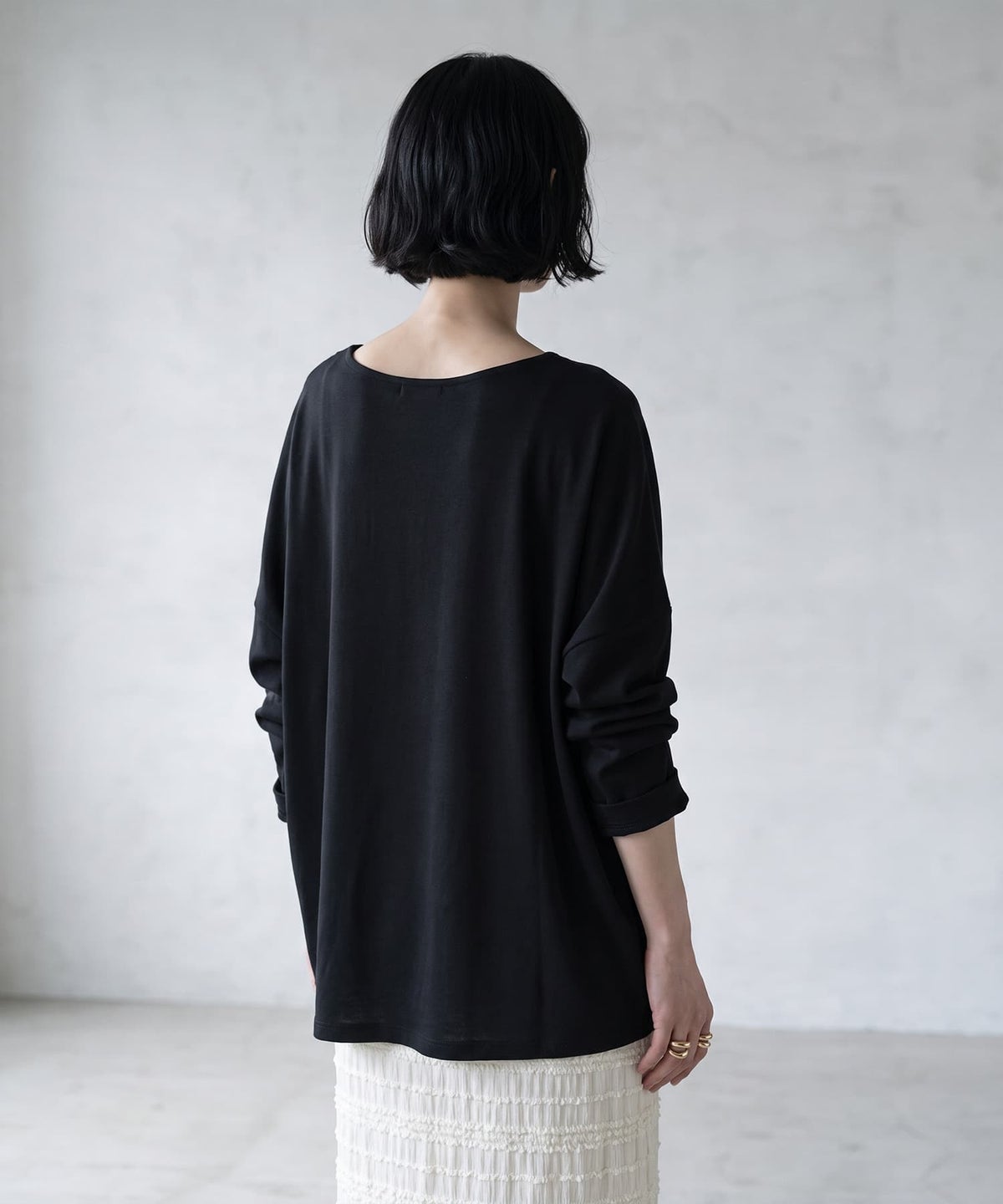 着用イメージ 170cm ブラック