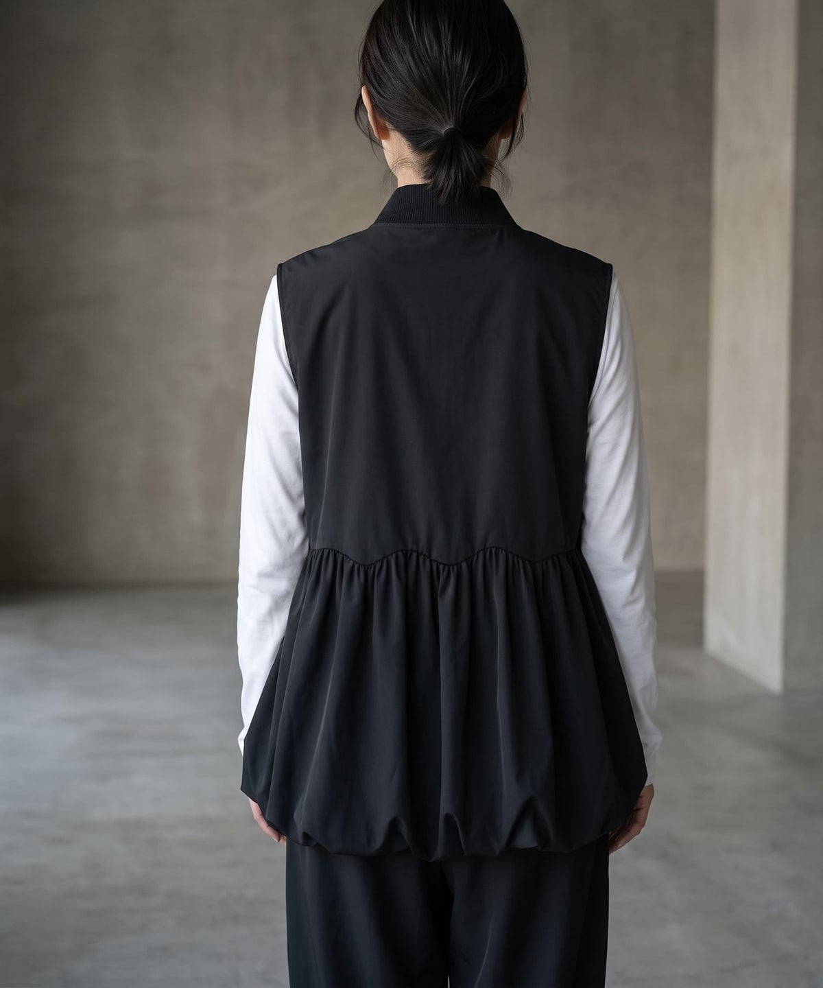 着用イメージ 170cm ブラック