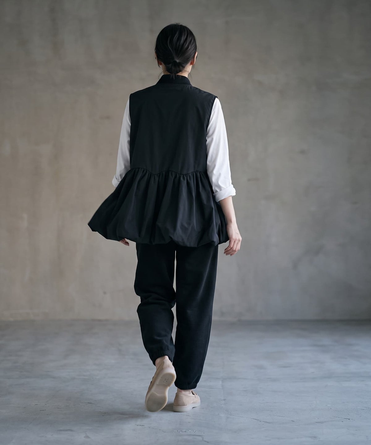 着用イメージ 170cm ブラック