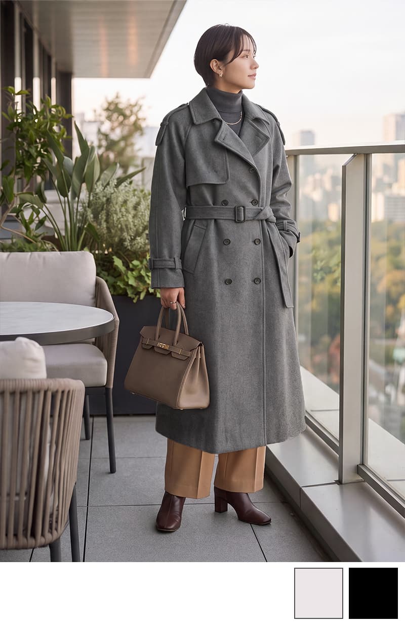 クリーニング済　STYLE DELI 【LUXE】ミドル丈リバーPコート 商品一覧 | STYLE DELI