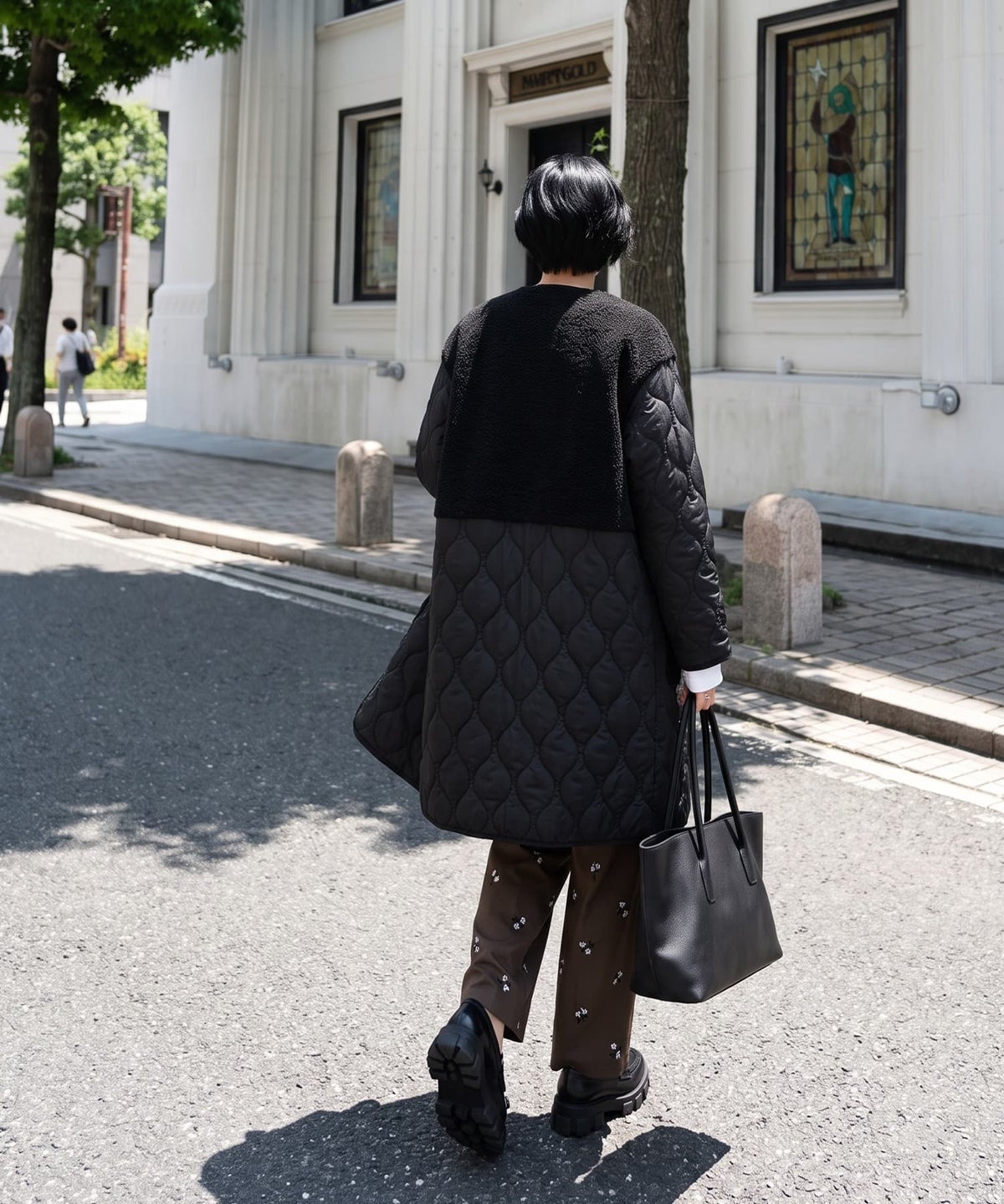 着用イメージ 170cm ブラック