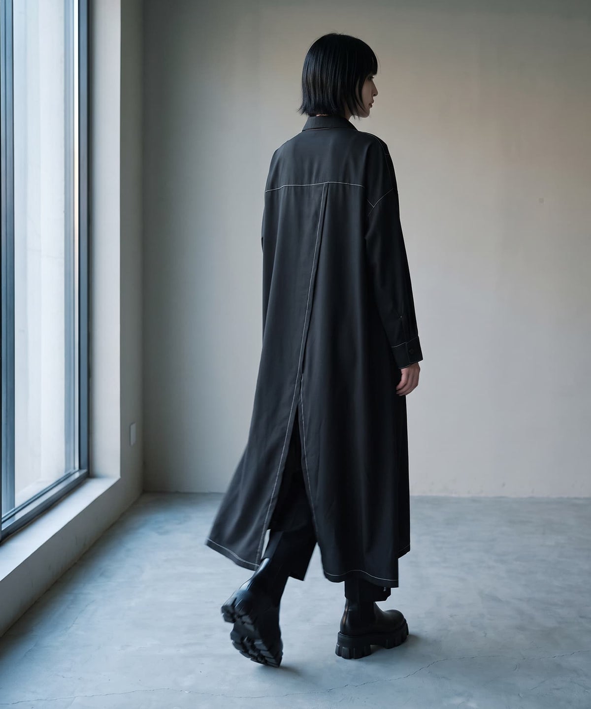 着用イメージ 170cm ブラック