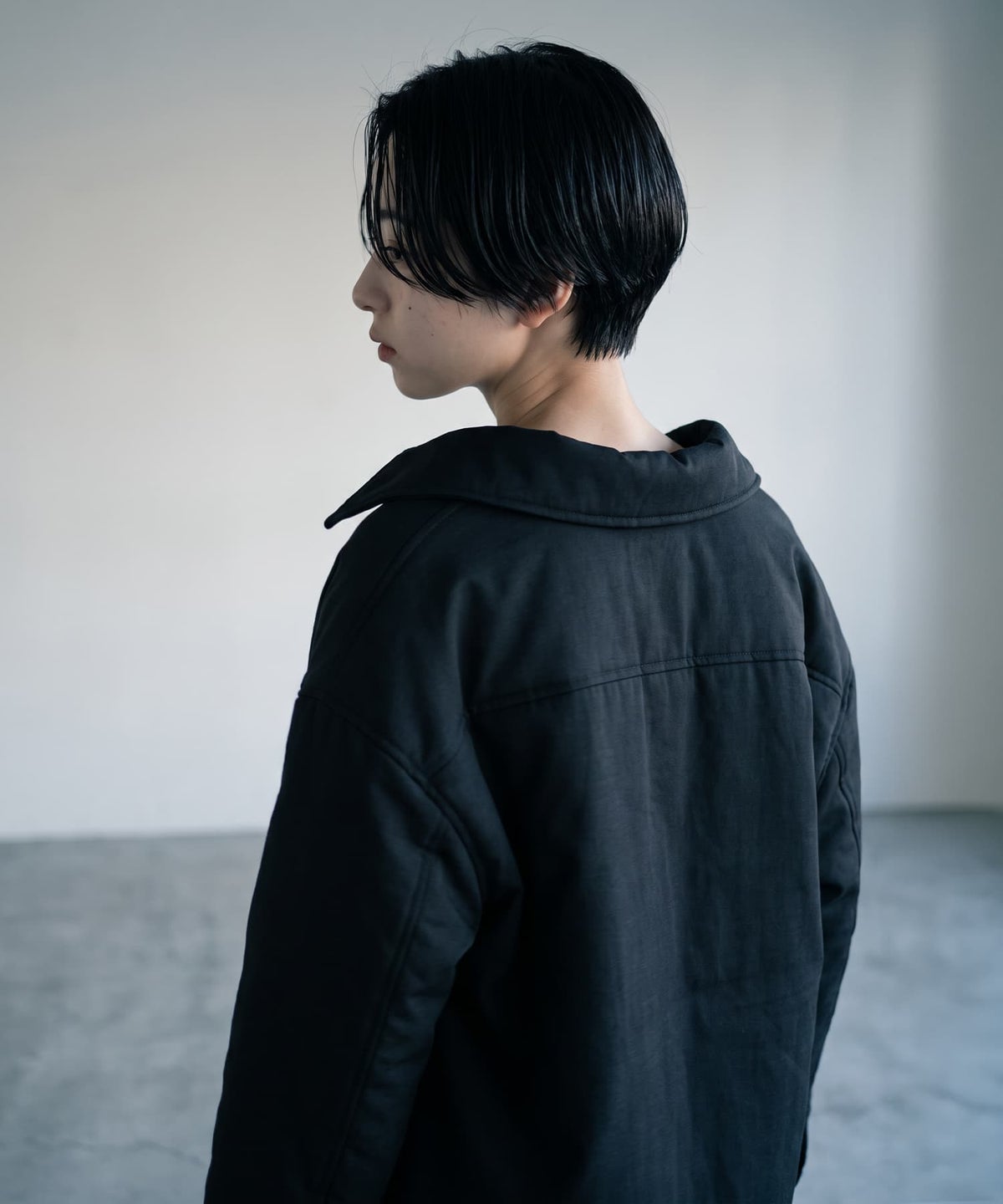 着用イメージ 170cm ブラック