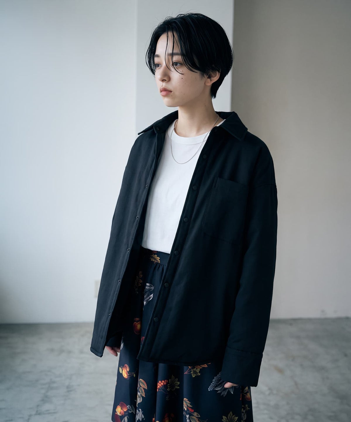 着用イメージ 170cm ブラック