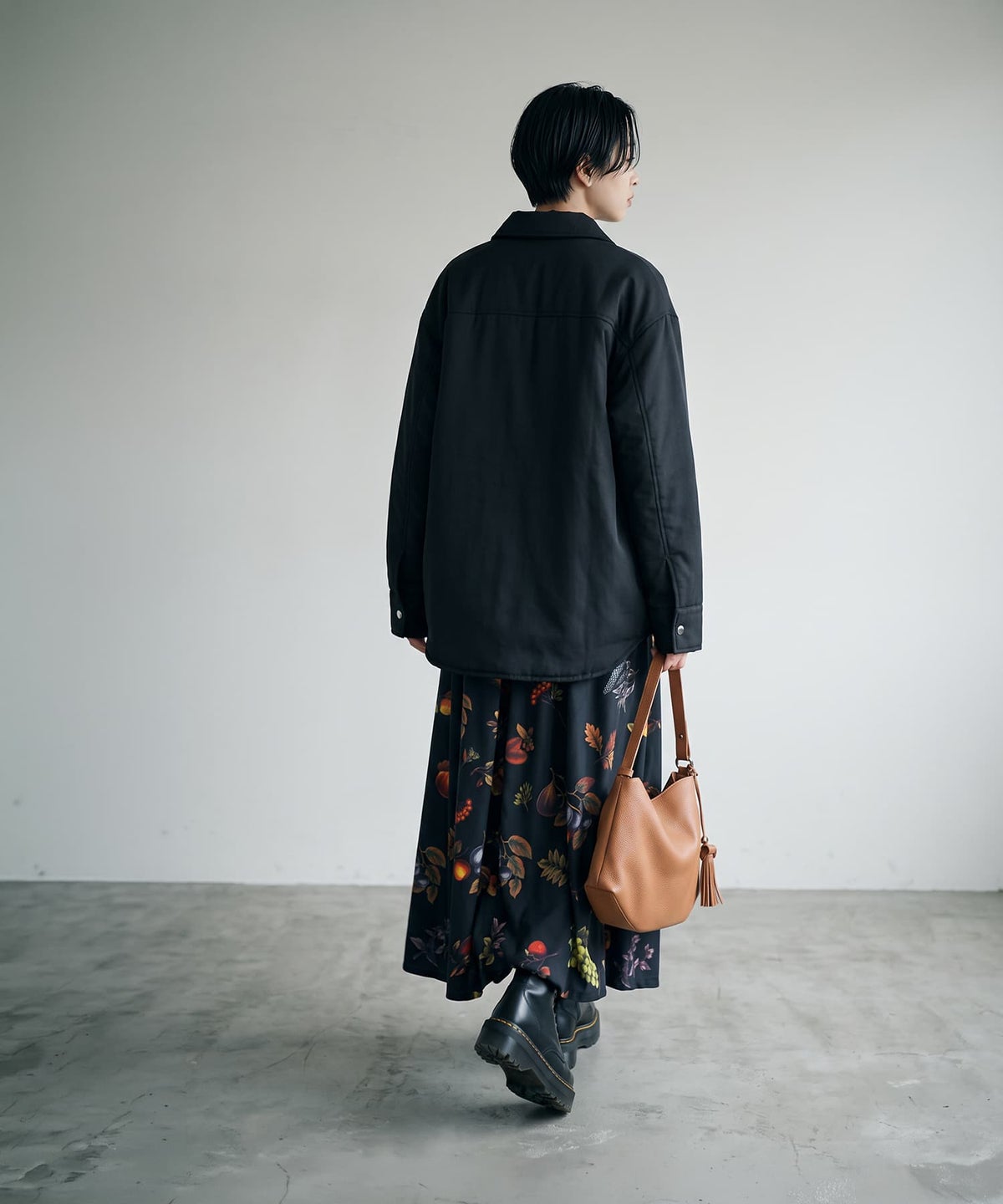 着用イメージ 170cm ブラック