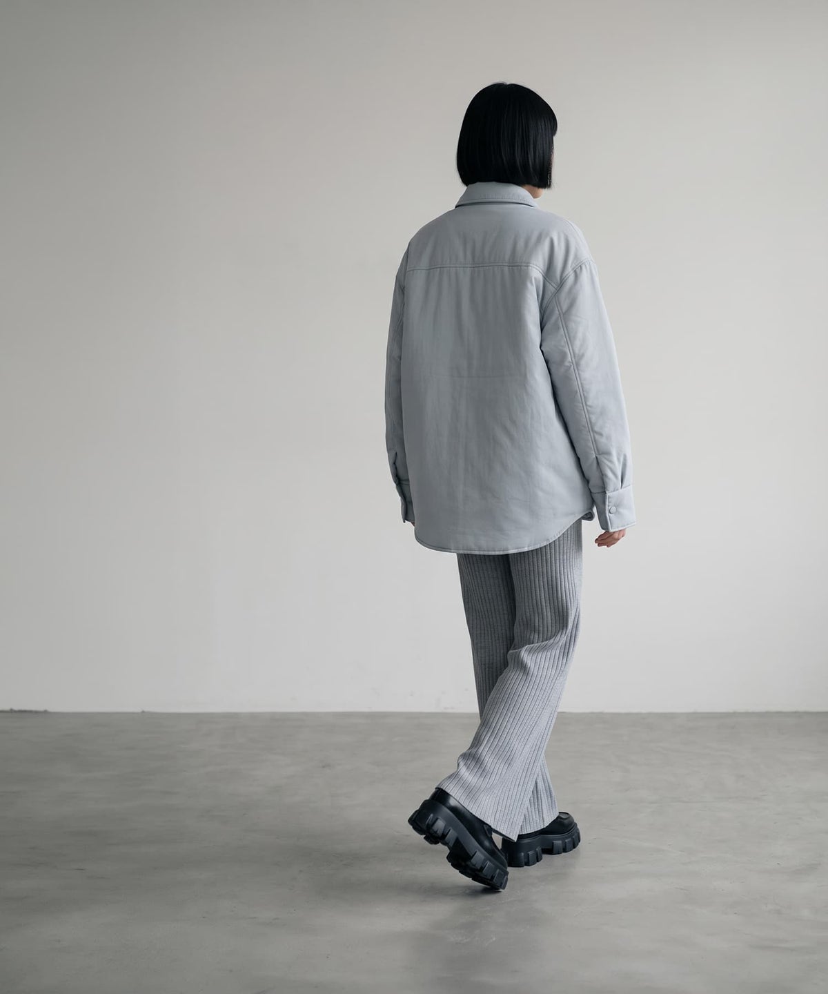 着用イメージ 170cm ブルー